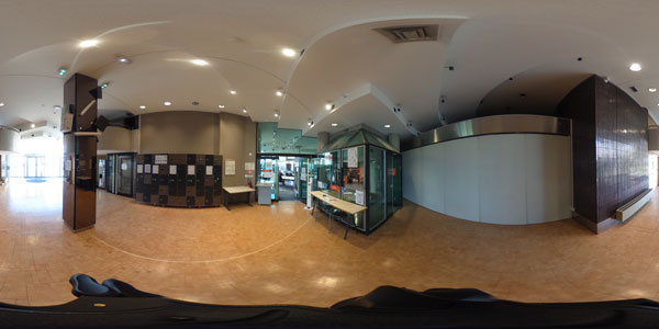 photo 360° de l'accueil