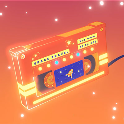 casette 3D